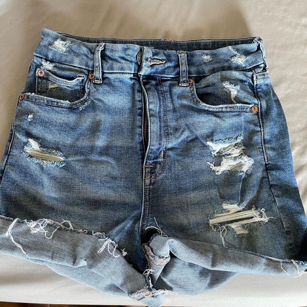 American eagle jean shorts